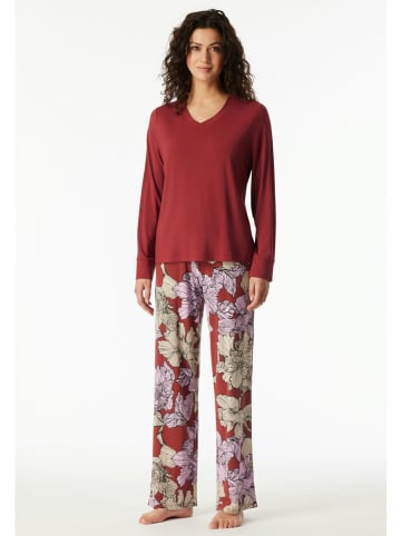 Schiesser Pyjama rood