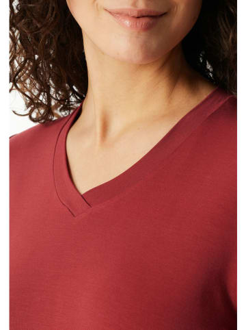 Schiesser Piżama w kolorze czerwonym