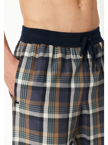 Schiesser Pyjama-Hose in Dunkelblau