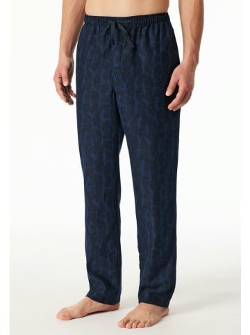 Schiesser Spodnie piżamowe w kolorze granatowym