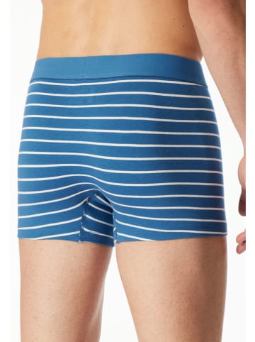 Schiesser 5-delige set: boxershorts blauw/zwart