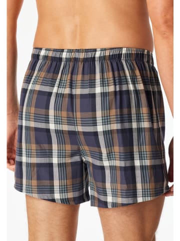 Schiesser 2-delige set: boxershorts paars/grijs