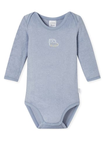 Schiesser Body w kolorze błękitnym