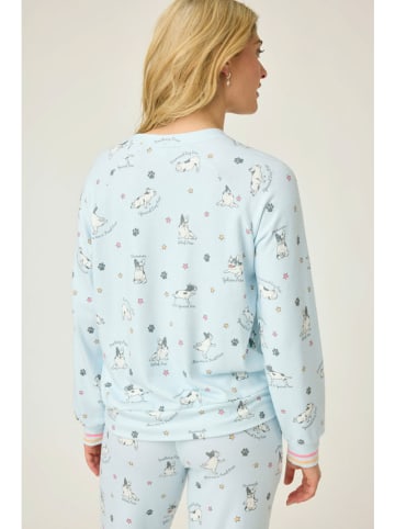 PJ Salvage Pyjamatop lichtblauw