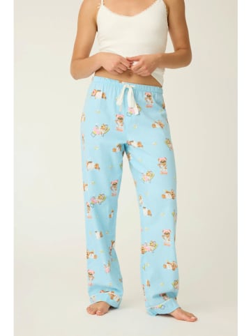 PJ Salvage Pyjama-Hose in Hellblau