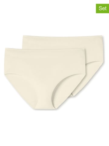 PJ Salvage 2er-Set: Taillenslip in Creme