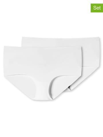 UNCOVER BY SCHIESSER 2er-Set: Pantys in Weiß