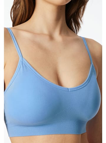 Schiesser Bustier in Hellblau