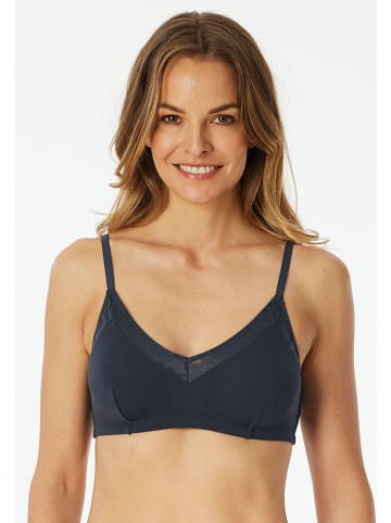 Schiesser Top w kolorze czarnym