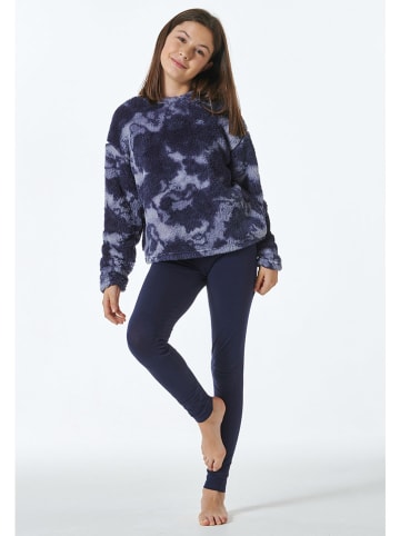 Schiesser Pyjama in Dunkelblau