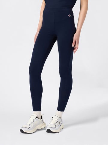 Champion Legginsy w kolorze granatowym