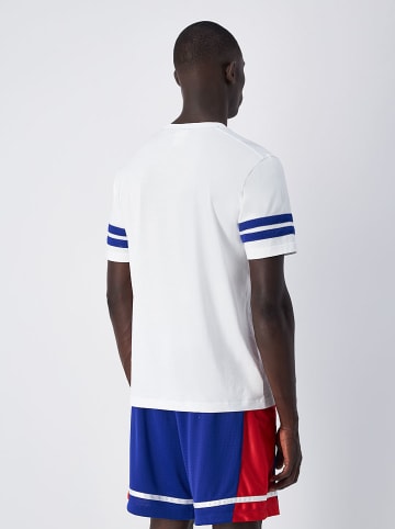 Champion Shirt in Weiß/ Blau
