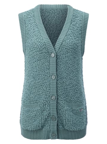 WITT WEIDEN Gebreide gilet turquoise