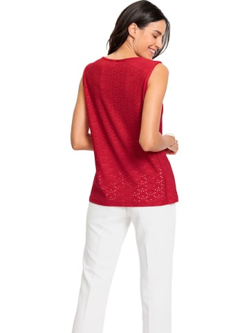 WITT WEIDEN Gebreide top rood