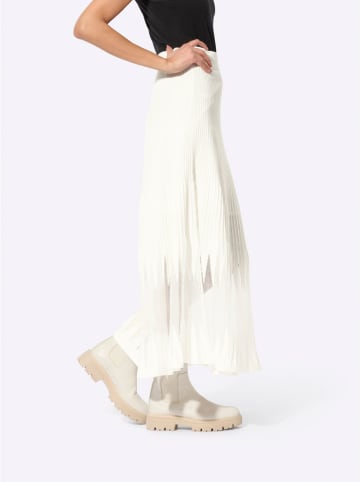 creation L Spódnica w kolorze białym