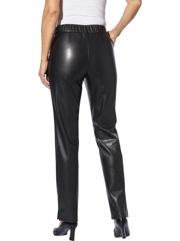 WITT WEIDEN Spodnie w kolorze czarnym ze skóry syntetycznej