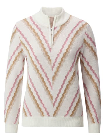 WITT WEIDEN Pullover in Weiß/ Camel