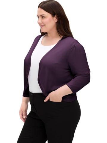 WITT WEIDEN Cardigan in Aubergine