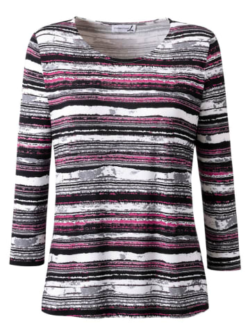 WITT WEIDEN Longsleeve zwart/wit/roze