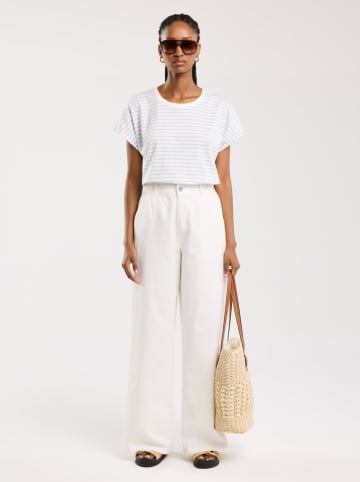 BIG STAR Shirt in Hellblau/ Weiß