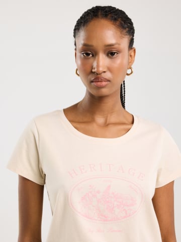 BIG STAR Koszulka w kolorze beżowym