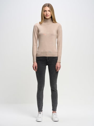 BIG STAR Rollkragenpullover in Beige