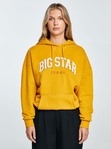 BIG STAR Bluza w kolorze żółtym
