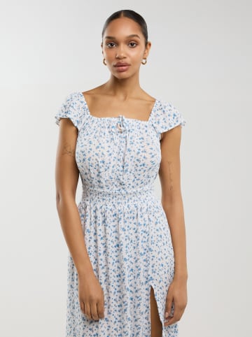 BIG STAR Sukienka w kolorze błękitno-białym