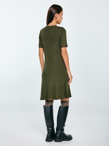 BIG STAR Sukienka w kolorze khaki