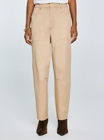 BIG STAR Spodnie w kolorze jasnobrązowym