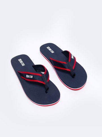 BIG STAR Japonki w kolorze granatowym