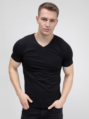 BIG STAR Shirt in Schwarz