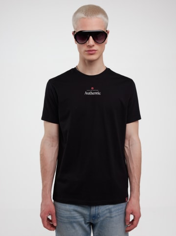 BIG STAR Koszulka w kolorze czarnym