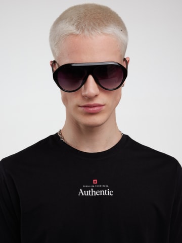 BIG STAR Koszulka w kolorze czarnym