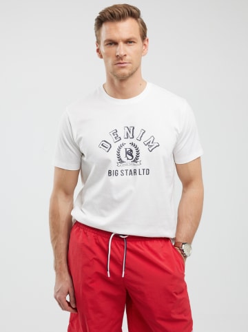 BIG STAR Shirt in Weiß