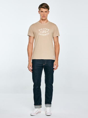 BIG STAR Koszulka w kolorze beżowym