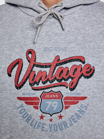 BIG STAR Bluza "Luka" w kolorze szarym