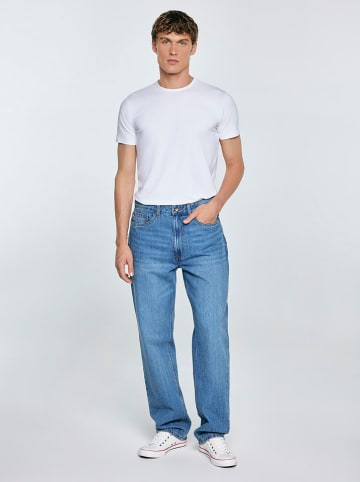 BIG STAR Dżinsy "Zack" - Loose fit - w kolorze niebieskim