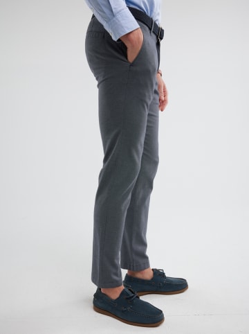 BIG STAR Spodnie chino w kolorze antracytowym