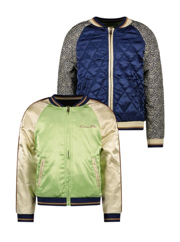 Like Flo Blouson in Blau/ Grün