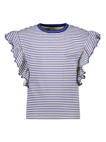 Like Flo Shirt in Blau/ Weiß