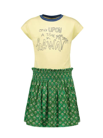 Like Flo Kleid in Gelb/ Grün