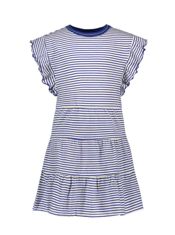Like Flo Kleid in Blau/ Weiß