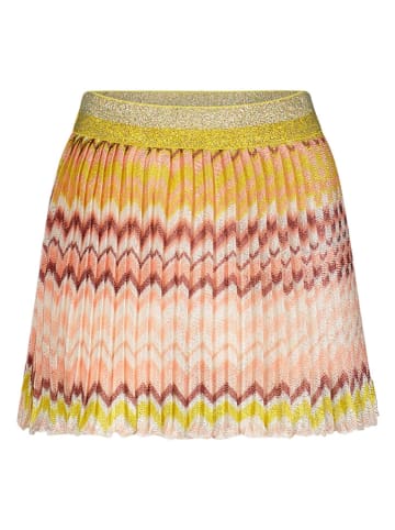 Like Flo Plissérok geel/lichtroze