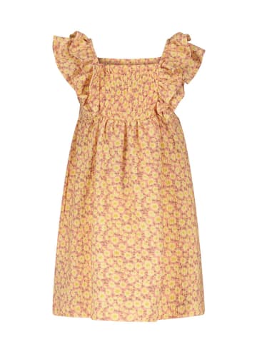 Like Flo Sukienka w kolorze żółto-jasnoróżowym