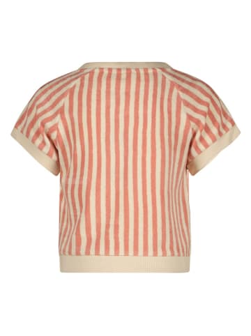 Like Flo Koszulka w kolorze jasnoróżowo-białym