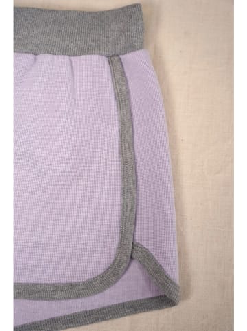 Like Flo Shorts in Lila/ Grau