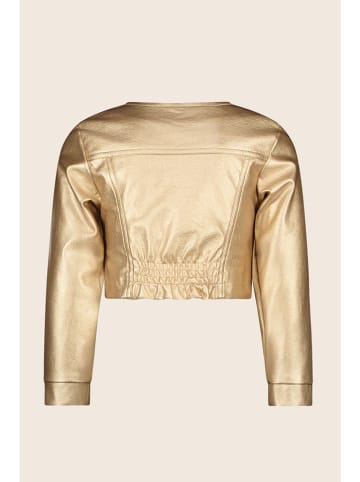 Like Flo Kunstlederjacke in Gold
