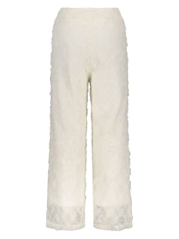 Like Flo Spodnie "Ferou" w kolorze kremowym