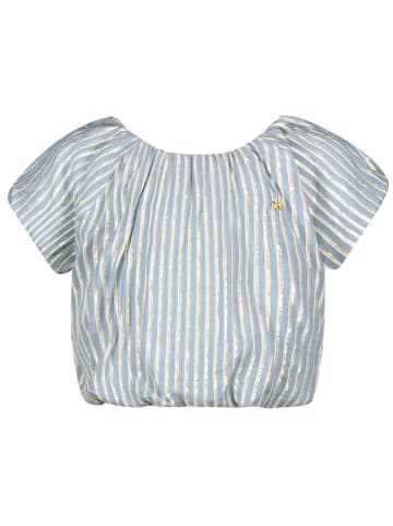 Like Flo Blouse "Carmen" lichtblauw